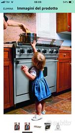 Proteggi gas cucina bambini
