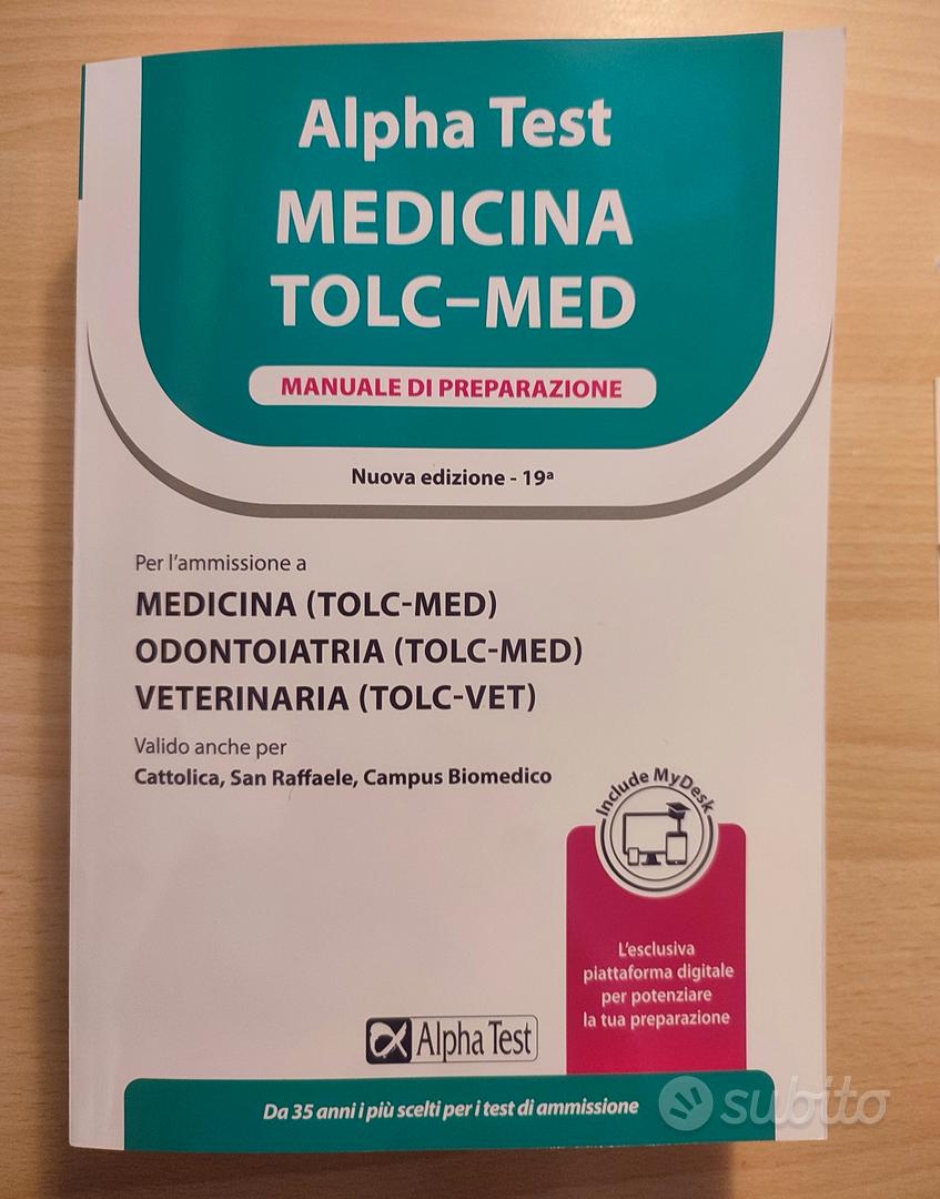 Alpha Test Plus Medicina TOLC-MED - Kit di preparazione Plus - Medicina,  Odontoiatria, Veterinaria - Alpha Test
