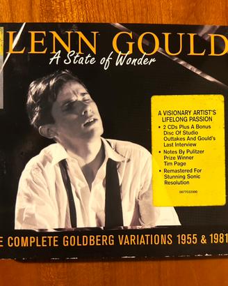 Glenn Gould ”A State of Wonder”Variations-3 CD Son