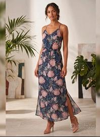Vestito lungo H&M Divided con due spacchi laterali