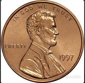 Moneta Americana 1 centesimo