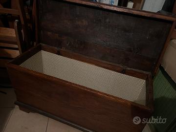 Cassapanca antica Lombarda  Valtellina