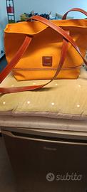 Borsa Tote Vintage Mila SHÕN Originale in pelle 
