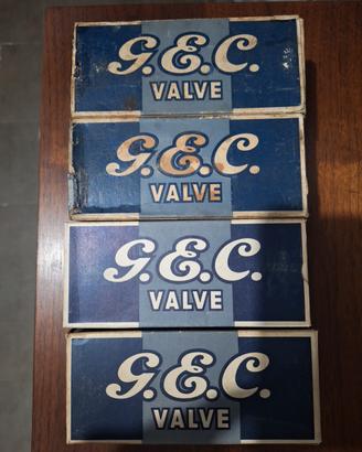 valvole kt88 GEC 