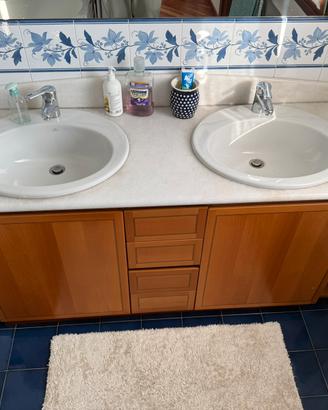 Mobile bagno doppio lavabo