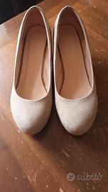 Ballerine con zeppa.