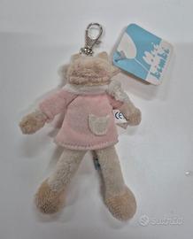 Portachiavi Peluche Mari Bimbi - Pecorella rosa