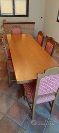 Tavolo e sedie 