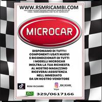 tutti i ricambi microcar minicar nuovi e usati
