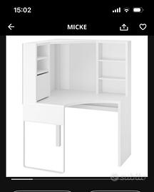 Scrivania micke ikea