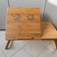 Supporto in legno pc/tablet/libro regolabile