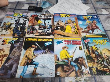 Collana Tex mista dagli Anni 80