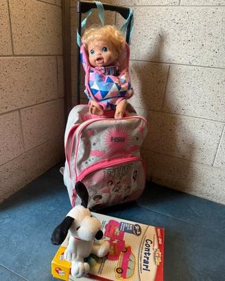 Trolley per bambine e giochi