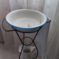 Lavabo da camera- vintage in ferro battuto a 81cm.