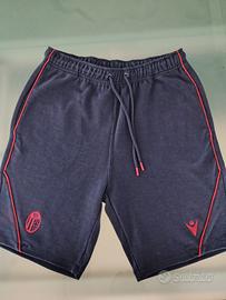 Bermuda blu uomo in felpa Bologna FC originale 