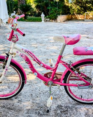 Bici Butterfly 20 bianco-rosa 