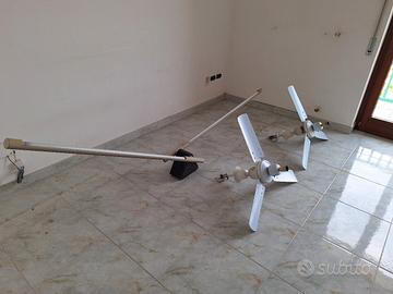 ventilatori da soffitto e lampadario 