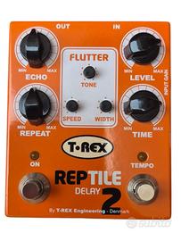 Pedale delay T-Rex Reptail 2 paří al nuovo 