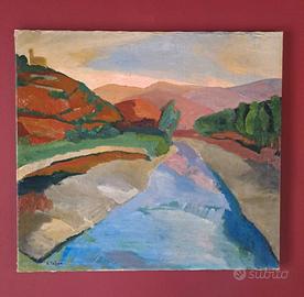 Trittico Ernerstina Taffon "Toscana & Val d'Orcia"
