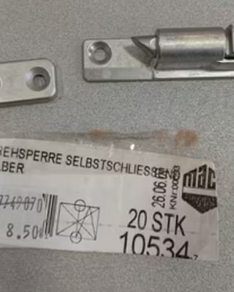 chiusure drehsperre selbstschliessen