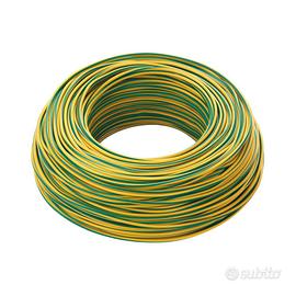 Cavo giallo verde unipolare 16mmq CPR FS17 - 20 m