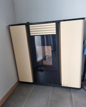 Stufa pellet slim.
