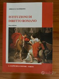 Manuale di Istituzioni di diritto romano