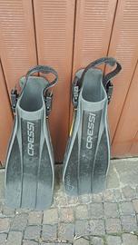 Pinne subacquea Cressi Sub Frog, immersione Tg M L
