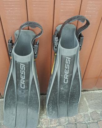 Pinne subacquea Cressi Sub Frog, immersione Tg M L