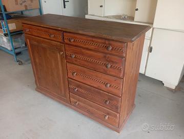 Cassettone Legno massiccio