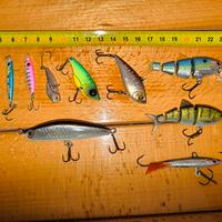  pesca a spinning minnow jig liples ecc.