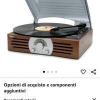 Giradischi vinile