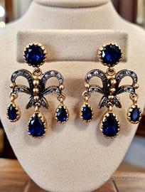 orecchini art decò stile antico 