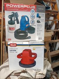 pistola elettr. verniciatura e lucidatrice auto