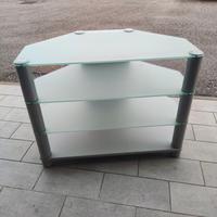 porta tv prandini vetro satinato