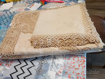 corredo tovaglia puro lino