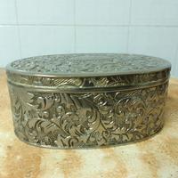 Cofanetto portagioie in metallo 