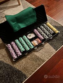 Fiches Poker Valigetta 500 pz