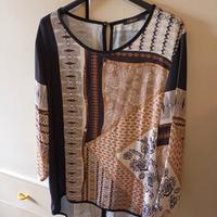 Blusa Talco fantasia etnica