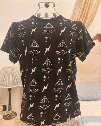 Maglietta nera a tema Harry Potter – Taglia 42