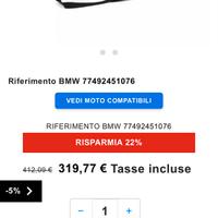 Borsa sella bmw r nine t