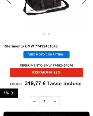 Borsa sella bmw r nine t