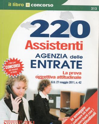 Libro Concorso 220 Assistenti Agenzia Entrate