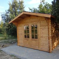 Casetta 3x3 porta doppia - sp. 44mm