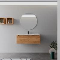 Mobile bagno sospeso 100cm NUOVO lavabo+specchio