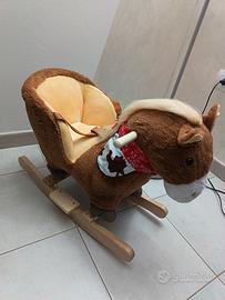 Dondolo cavallo per bimbo/a