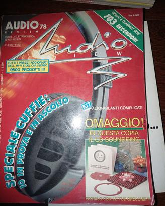 Rivista AUDIO REVIEW n° 78 del 1988