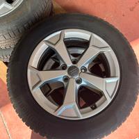 Cerchi originali Audi Q3 + 4 gomme Continental