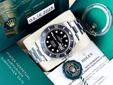 Rolex Submariner Date 126610LN - Dicembre 2025