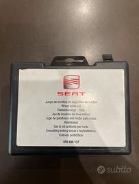Set di viti antifurto per ruote marca SEAT